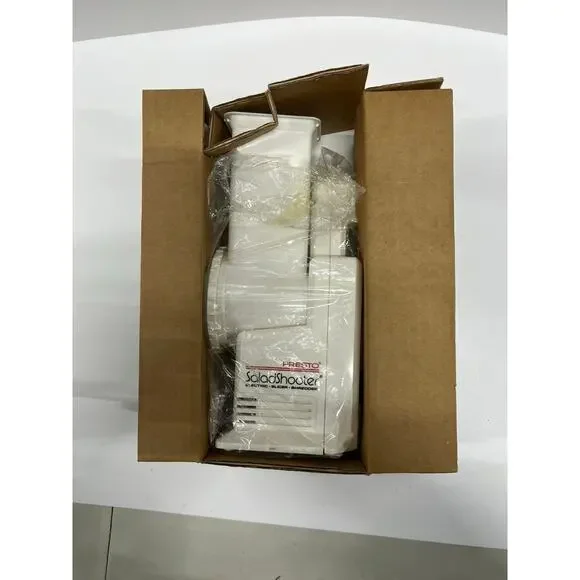 Presto Salad Shooter 02910 Electric Slicer/Shredder 1989 New Open Box - Picture 8 of 12